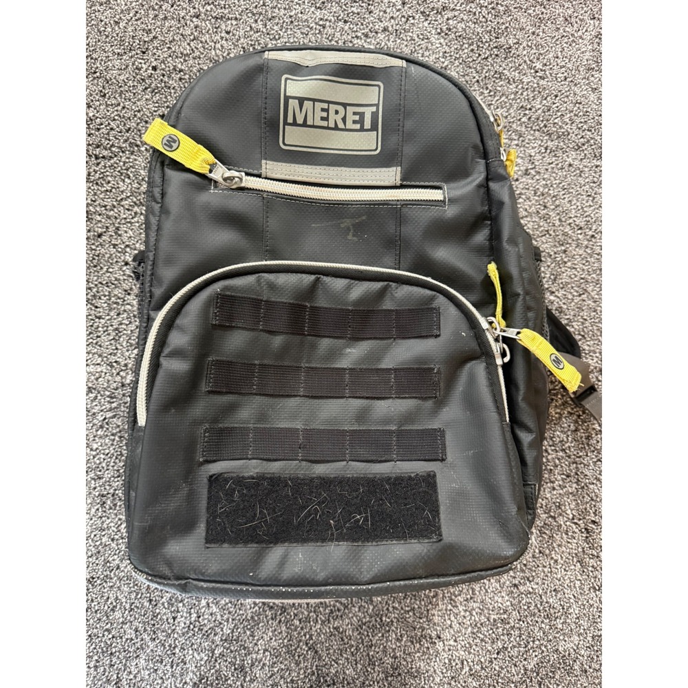Meret Tactical Medical Responder Backpack Black Reflective EMS First Aid Bag